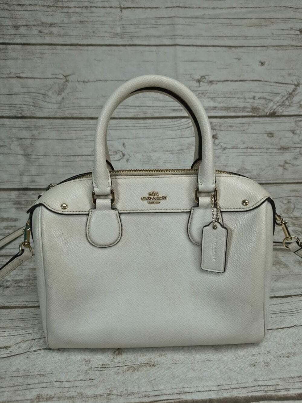 Coach Mini Bennett Satchel Crossbody Bag Gold Hardware